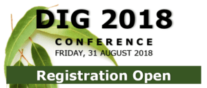 Dwg Invites You To Attend Our Dig Conference 2018 1